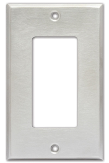 Couvercle enjoliveur un poste aluminium - RDL CP-1S