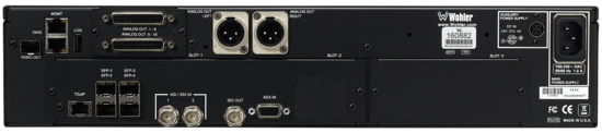 Moniteur 19 2U, 2 In 12G SDI SFP-SDIB, écran pour vidéo, Wohler