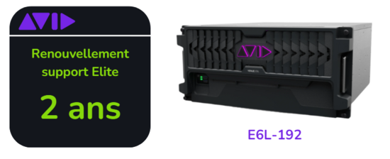 Renouvellement support Elite Live de 2 ans pour E6L-192