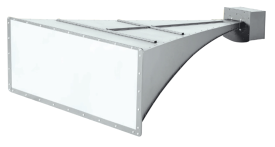 Enceinte tunnel disPersion serrée, EN54-24, 100W/100V - AM-ABT-TNL100