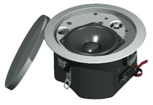 CONTROL24C - Enceinte plafonnier 2 voies - boomer 11.5cm - 30W