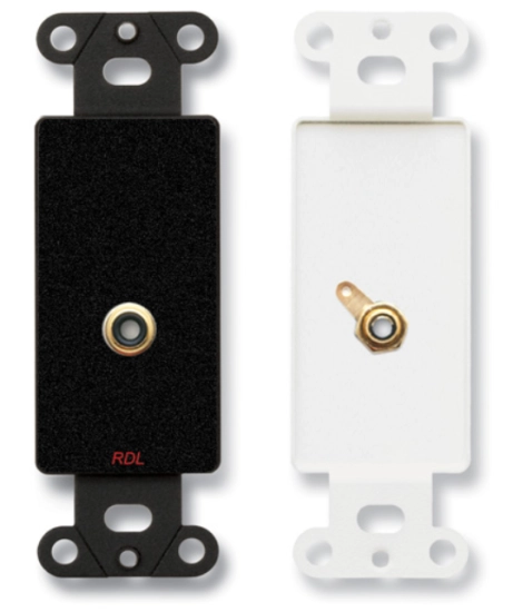 Plaque équipée d'une prise RCA - RDL DB-PHN1