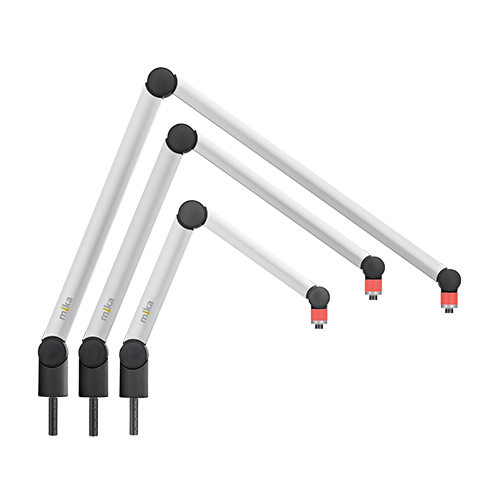 Bras support micro Mika alu. 78,5 cm + Led On-Air Yellowtec