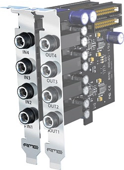 Extension 4 entrées analogiques pour HDSP AIO/9632