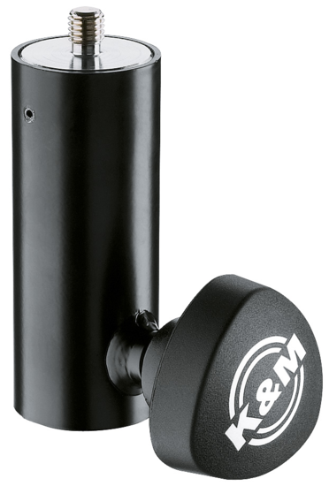 Adaptateur pour tube 35mm -M8 x 12mm avec molette