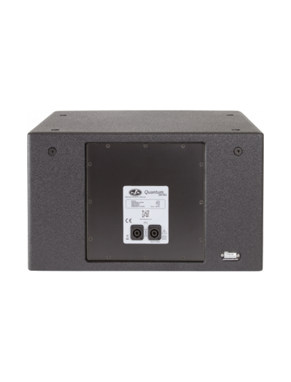 Caisson grave passif, 1x10P - 500W/8Ohms. Noir. DA-Q-10