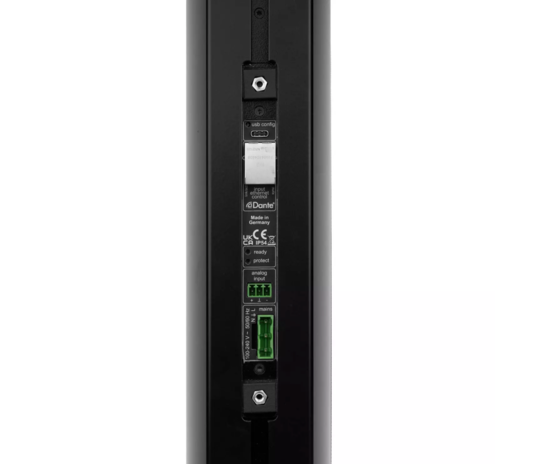 FS-110, Colonne 8x75W, Dante et Analogique, 117dB max, 8,5cm -  RAL