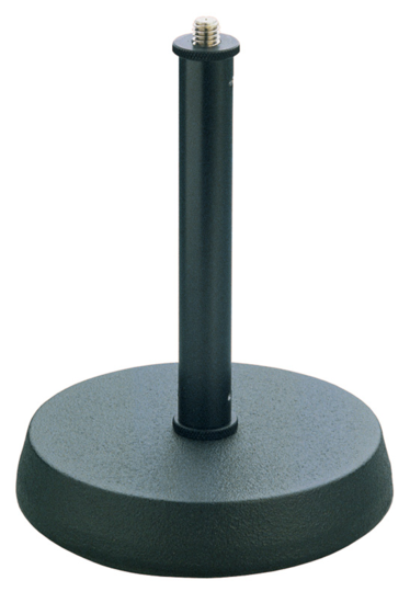 23200-300-55 - Pied de table K&M noir à socle rond