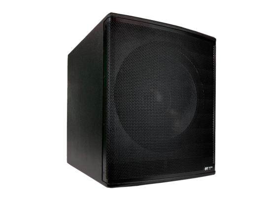 Caisson de basse passif IP54, LF 15 pouces+HF, 450W/8Ohms, noire 