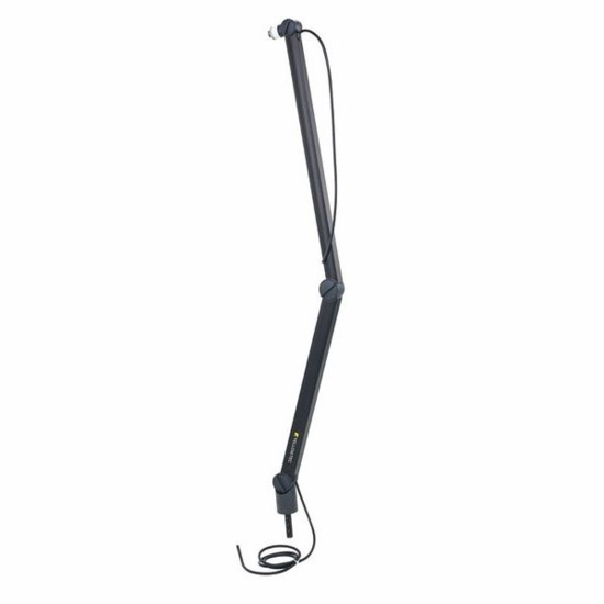 Bras support micro Mika black + double Connect. XLR-3 & XLR-5 Yellowt