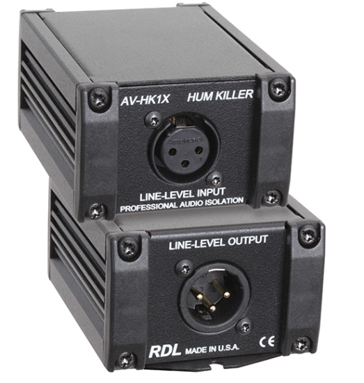 Isolateur Audio XLR - RDL AV-HK1X