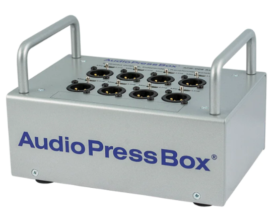 Expander portable 1xLink In/8xOut XLR, AudioPressBox