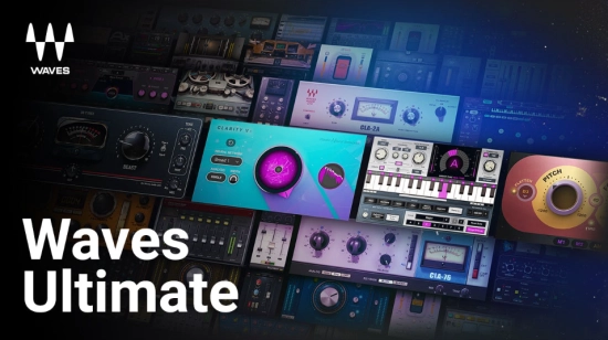 Abonnement plugins Waves Ultimate 1 an, + de 230 plugins
