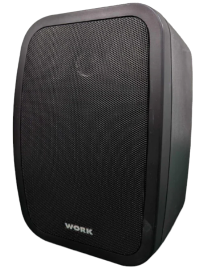 Paire HP large bande, 5P, 80W/8O-16W/100V- WORK NEO 5 LINE BLACK