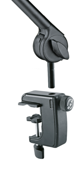 Bras articulé pour microphone (1.5kg) avec fixation