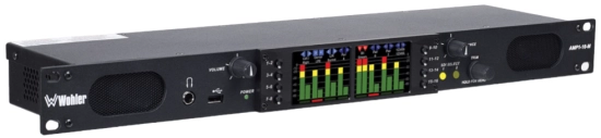 Écran tactile 7", Rack 1U, mon. audio 16 canaux, 3G/HD/SD-SDI Wohler
