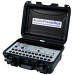 Boitier de presse portable sur batterie 2xIn/24xOut XLR, AudioPress