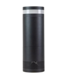 Potelet de sonorisation IP65 avec éclaire LED intégré, H 320mm