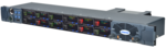 V-Series New IrisX panel 1RU 12 Push XLR4 Clearcom