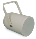 Projecteur de son IP55, 5, 2,5-5-10W/100V, ABS et alu - WORK CS306T