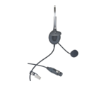 Combine micro/casque 1 oreille, Switch micro On/Off, XLR4F Clearcom