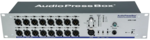 Boitier de presse actif rackable 1xIn/16xOut XLR, AudioPressBox