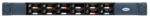 V-Serie IrisX Panel d'ext. 1U 12R pour V24 Clearcom