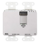 Interface Dante murale bidirectionnelle Mic/Line 4x2 RDL DD-BN40