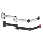 Bras support micro noir pour radio filmé + Led On-Air Yellowtec