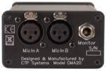 Double preampli micro sortie AES BNC, Alim 12V fournie, CTP