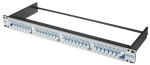 ASF1X32AV-3/1-SA, Patch audio 19 1U Ghielmetti