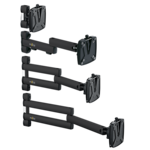 Bras support écran noir long. 45 cm Yellowtec