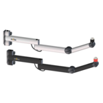 Bras support micro noir pour radio filmé + Led On-Air Yellowtec