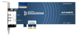 Carte interface 64In/Out Dante Digigram (câble non fourni)