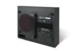 Sub amplifié 8 58W, 2 entrées ligne sym. ou HP - Noir