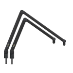 Bras support micro gris foncé (78,5 cm) Yellowtec