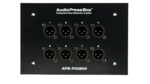 Expander encastrable, Noir, 1xLINK/LINE IN / 8xOUT XLR - AudioPressB