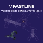 CROCHET NOIR CHARGE NOMINALE 150KG TUBE 38MM A 51MM M12 