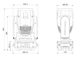 APERTA - Beam 50W RGB Conditionné en flight par 2