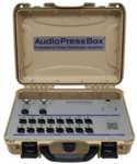 Boitier de presse portable sur batterie 2xIn/16xOut XLR, AudioPress