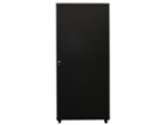 Baie d'installation, 19 pouces /47U, porte, roulettes, prof. 800mm