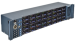 V-Series New IrisX panel 2RU 32 Lever XLR4 Clearcom