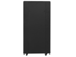 Baie d'installation, 19 pouces /32U, porte, roulettes, prof. 800mm