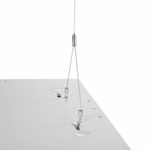 Sub extra plat pour montage plafond  4 x HPs 200W/ 2 x 4 ohms - WH