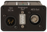 Double preampli micro sortie AES BNC, Alim 12V fournie, CTP