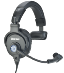 Combiné micro/casque 1 oreillette Clear-Com, switch PTT-400, XLR7F 