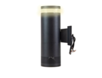 Potelet de sonorisation IP65 avec éclaire LED intégré, H 320mm