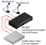 Double préamplificateur microphone - RDL HR-MP2