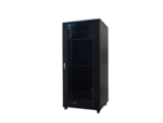 Baie d'installation, 19 pouces /37U, porte, roulettes, prof. 800mm
