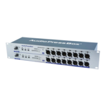 Boitier de presse rackable Dante, 2xIn/16xOut/2xLink Out, APB
